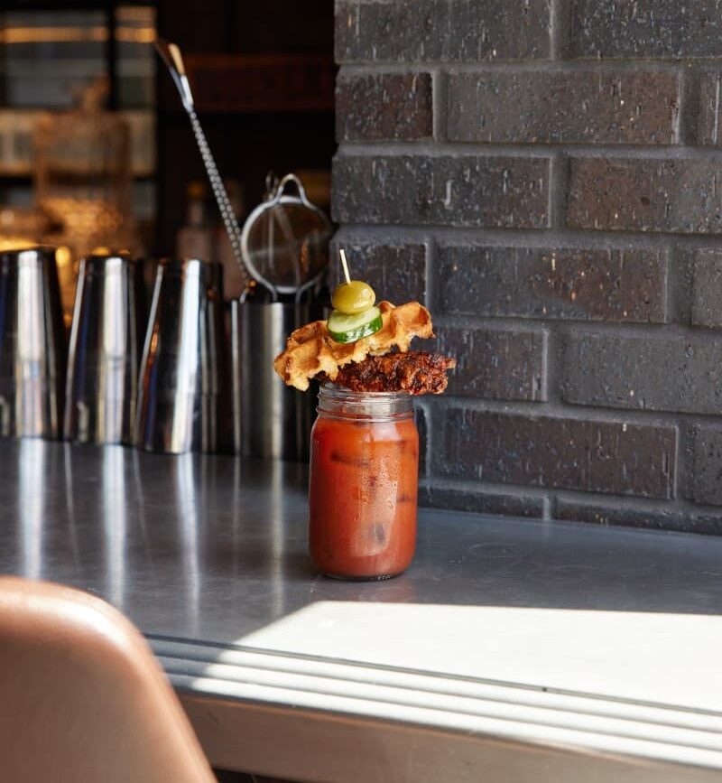 waffle bloody mary